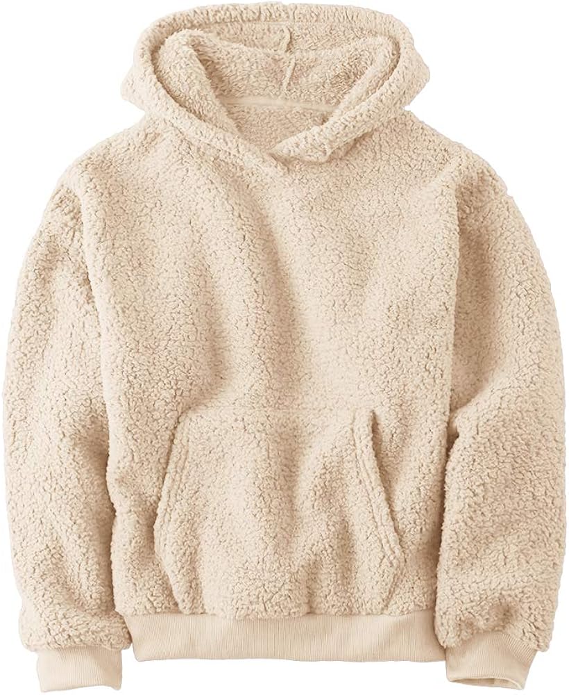 fuzzy sherpa hoodie