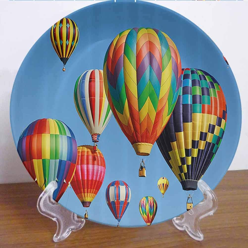 10" Colorful Home Decor Ceramic Tableware