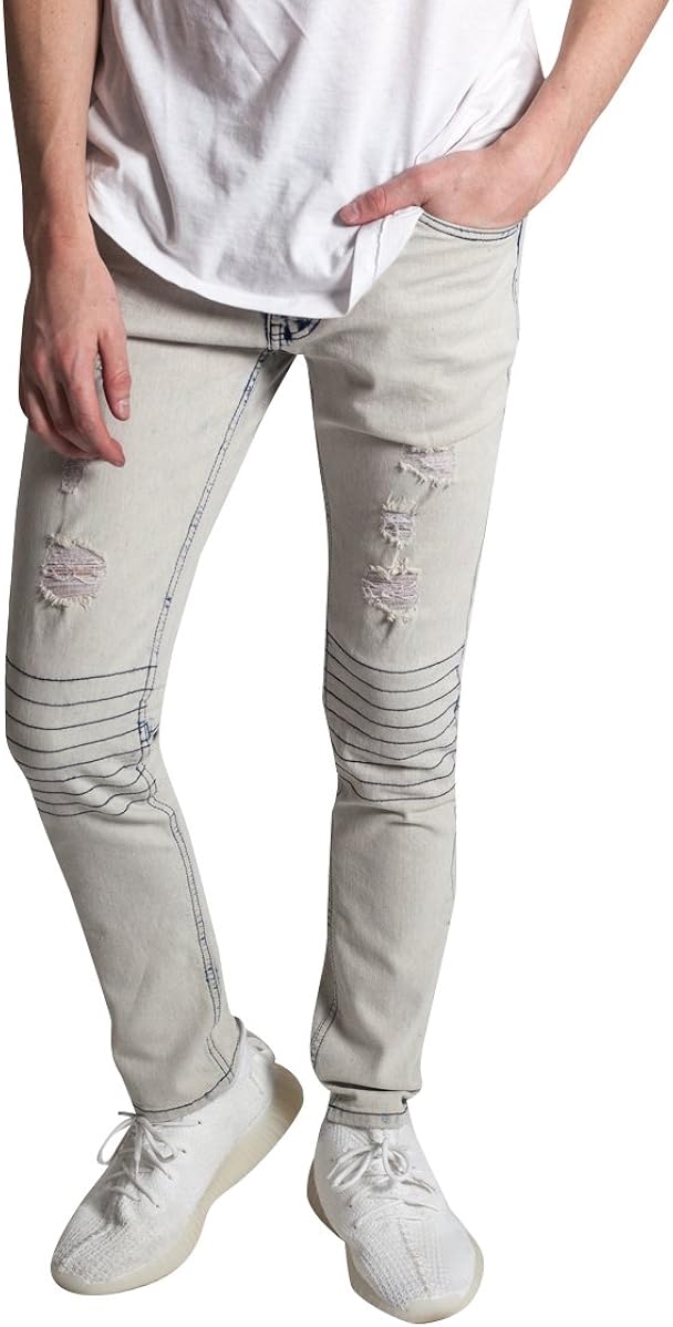 kdnk distressed moto jeans