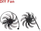 inRobert 85mm GPU Fan for Palit RTX 2060/2070 GTX 1660 Ti Dual Graphics Card view 2