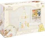 Rainbow Designs Winnie the Pooh Baby Mobile with Rotating Characters and Lullaby view 3