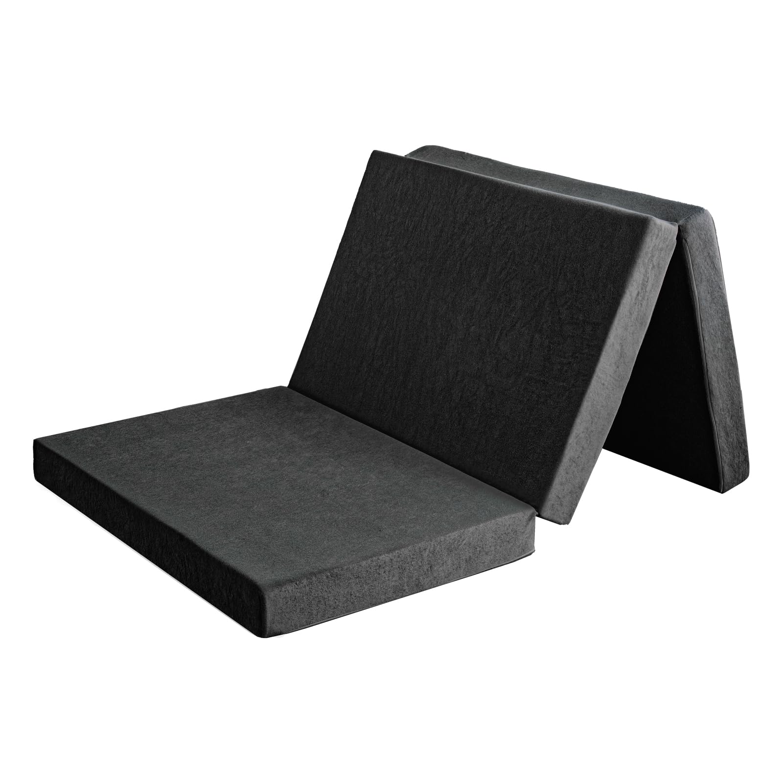 タンスのゲン マットレス シングル【全部洗える】厚み10cm「純」高反発(R) 密度25D 硬さ190N 三つ折り 敷布団 パイル 13810084(100399)商品画像