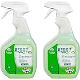 Greenworks All-Purpose and Multi-Surface Cleaner, Original, 32oz Smart Tube Spray Bottle (2 Bottles) - Package May Vary