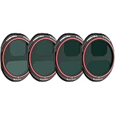 Freewell Bright Day 4-Pack ND/PL Filters for DJI Mavic 4 Pro | Split ND8PL/ND4PL, ND16PL/ND8PL, ND32PL/ND16PL, ND64PL/ND32PL &ndash; Reduce Reflections &amp; Enhance Colors for Cinematic Footage