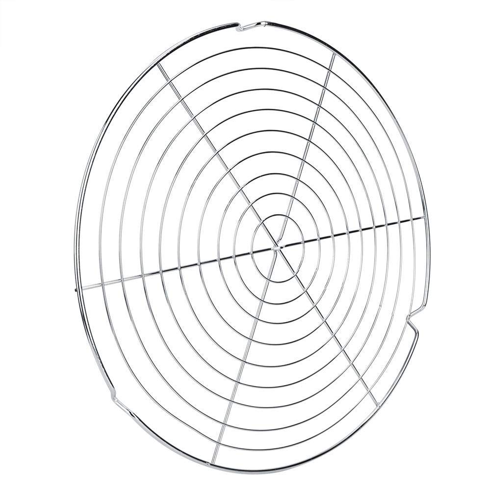 Estink BBQ Grill Net, Charcoal Grate, Round Metal Non-Stick Heat Resistant BBQ Wire Mesh for Barbecue Outdoor Camping Picnic 12.8 Inch 32.5cm