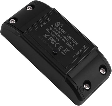 Smart WiFi Lichtschalter Drahtloser Relaisschalter Kanal Tuya Modul App Fernbedienung Timer fr die Hausautomation Kompatibel mit Alexa Google Home Support IOS Android