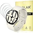 KIMILAR 4 Pack Galaxy Watch 7 / Galaxy Watch 6/5/4 Screen Protector 40mm, Waterproof Tempered Glass Screen Protector Cover Compatible with SAMSUNG Galaxy Watch 7/6/5/4 40mm Smartwatch