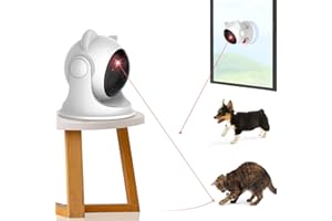 Saolife Automatic Cat Laser Toys, Interactive Laser Cat Toys for Indoor Cats/Kitty/Dogs, Cat Laser Toy Automatic