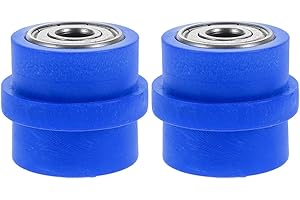 Mobestech 2pcs Motorcycle Chain Guide Roller Pulley Tensioner Wheel for Mini Dirt Bike Atv