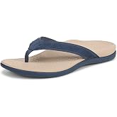 Vionic Women's Tide 2.0 Orthotic Sandals, Arch Support Sandals | Toe-post sandal, Orthotic footbed, Arch support, Cushioned comfort, Lightweight design, Durable outsole, Summer style