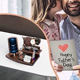 Robomanor Bedside Organiser Docking Station Phone Stand Gift for Him view 7