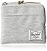 Herschel Supply Co. Men's Johnny Rfid, Rfid Light Grey Crosshatch, One Size