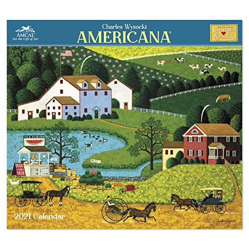 2021 Charles Wysocki Wall Calendar, 131/2" x 12", Monthly (CWCW044921