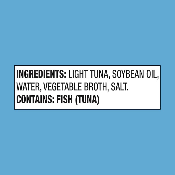STARKIST CHUNK LIGHT TUNA IN VEGETABLE OIL, 12 OZ