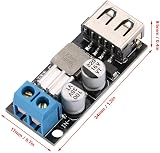 Vikye DC-DC Buck Module 6-32V to 5V QC 3.0 USB Fast Charge Power Converter view 6