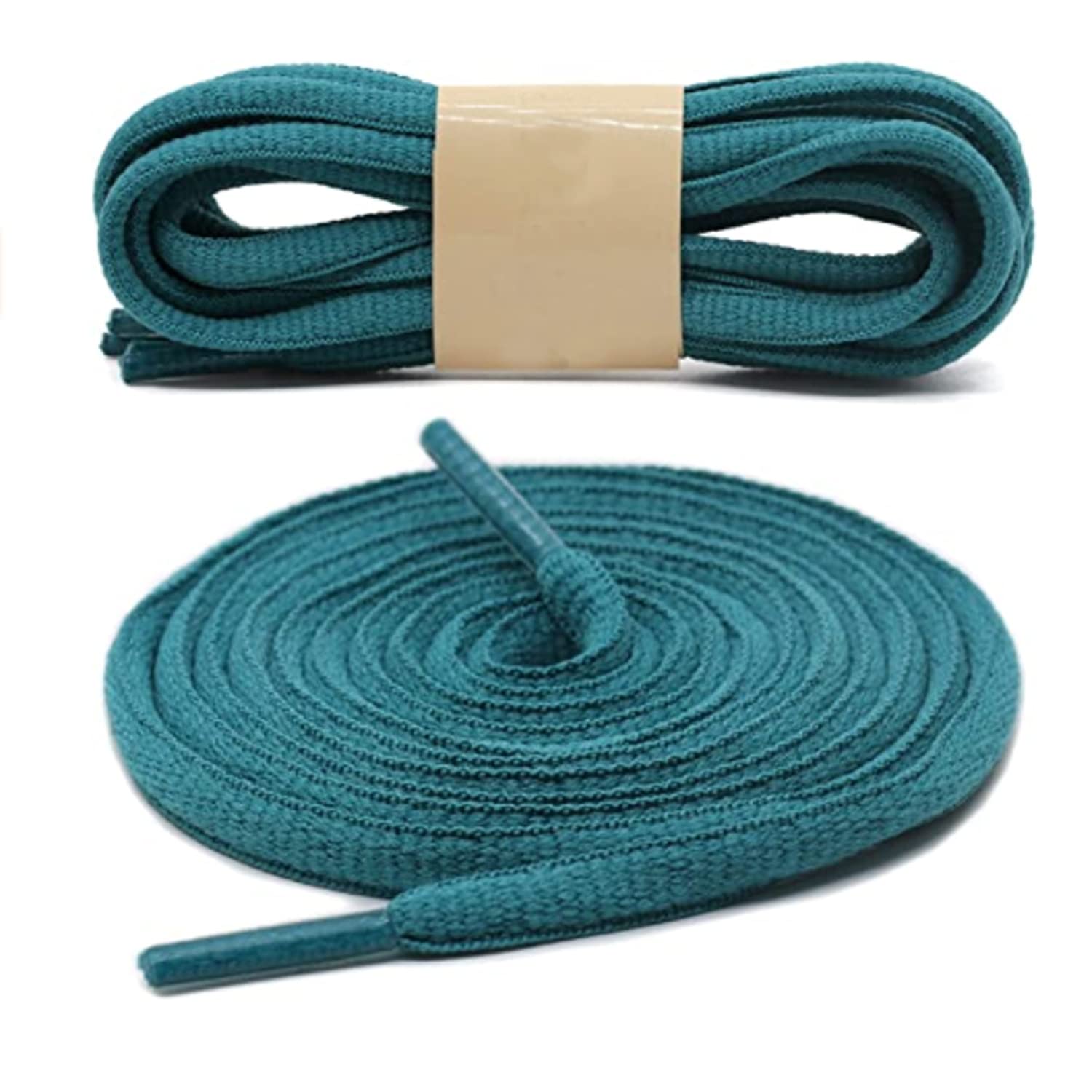 Buy SUNBIRD 2Pair Lake Blue laces Shoes laces Half Round 1/4"Athletic