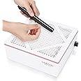 SAVILAND Nail Dust Collector: Super Quiet Dust Collector Machine Reusable Filter & Powerful 60W Nail Vacuum Cleaner Fan Electric Manicure Tool for Acrylic Nails Builder Extension Hard Nails Low Noise