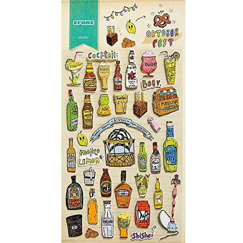 Funny Diary Sticker Notebook Decorative Sticker, 6 Sheets - Thumbnail 3