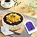 Daohuo Gifort 6 Pieces Fondant Cake Decorating Cake Smoother, Cake Decorating Tools Polisher Flat Edge Smoothing Tool Fondant Smoother for DIY Baking Tools