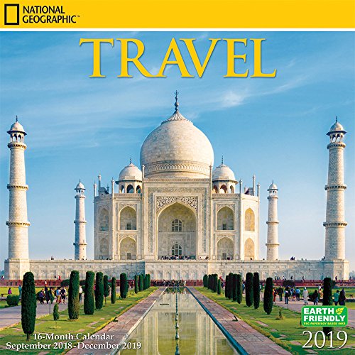 National Geographic Travel 2019 12 x 12 Inch Monthly Square Wall Calendar by Zebra, Scenic Nature Photography Travel by BrownTrout Publishers Inc., Zebra Publishing