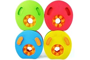 Swimming Flo Arm Bagima 18 * 18 * 9 4 Pcs Kids Arm Float Discs EVA Swim Float Colorful Discs Armbands Floating Sleeves Buoyancy Circles Rings