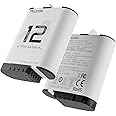 TELESIN Enduro Battery (2-Pack) for GoPro 12 11 10 9, Long Lasting Large Capacity as Original Enduro Batteries Support Fast Charge for Go Pro Hero 12 Hero 11 Hero 10 Hero 9 Camera Charger Accessories