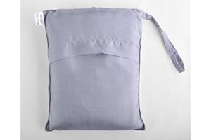 Marycrafts 100% Pure Mulberry Silk Single Sleeping Bag Liner Travel Sheet 83"x33"