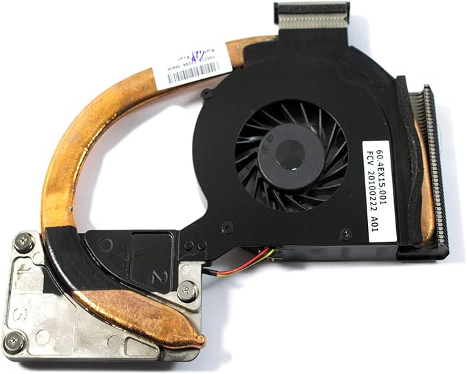 Amazon Com Dell Vostro 3300 Cpu Cooling Fan And Heatsink 5hn30 Computers Accessories