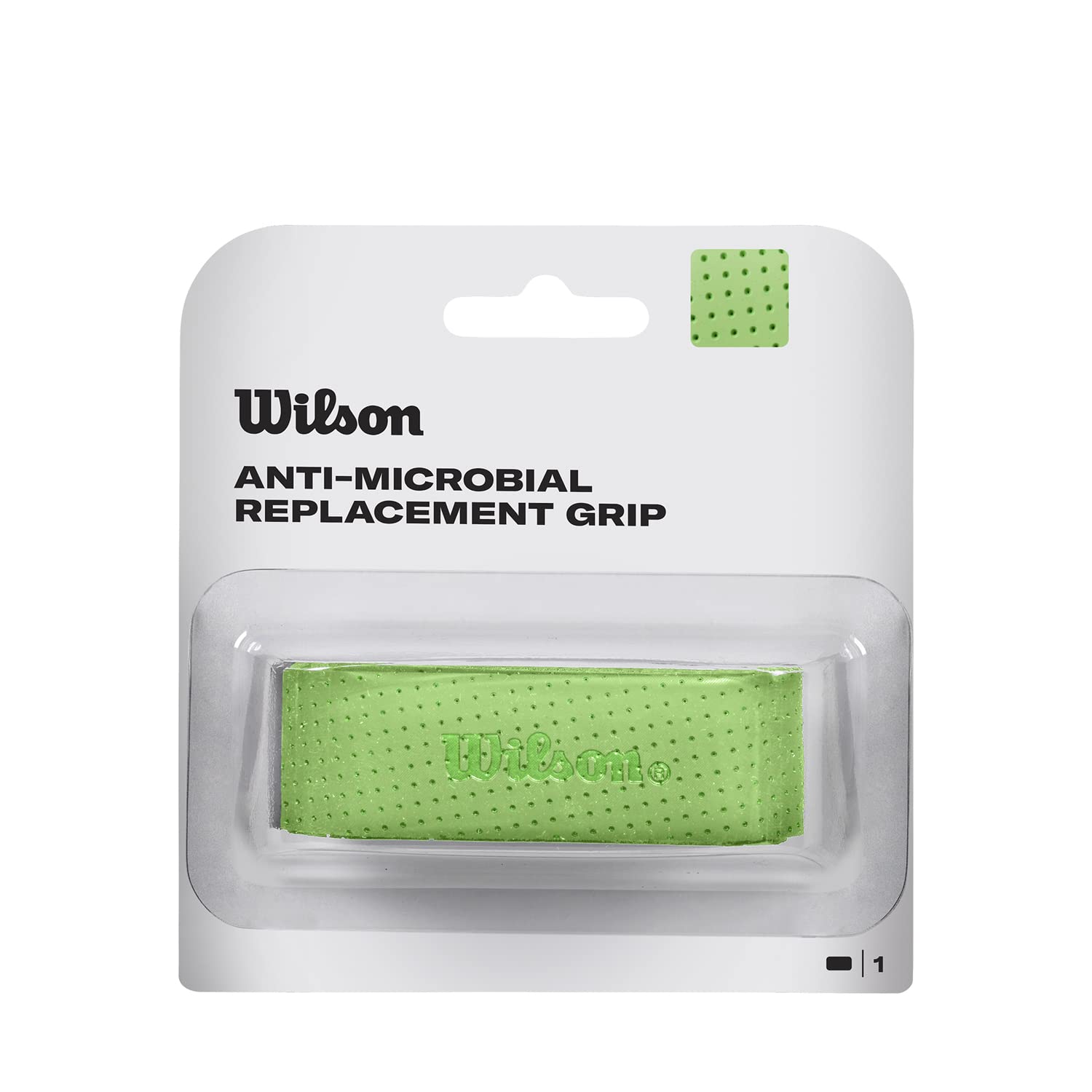 Wilson Unisex Dual Performance Grip, Green, NS UK