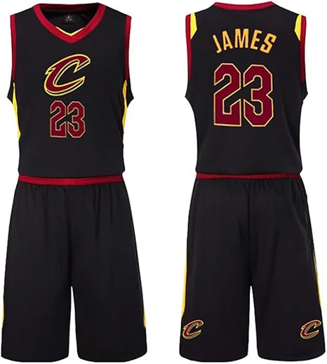 God Sweet Cleveland Cavaliers Camiseta 2018 NBA All Star LeBron James Camiseta de baloncesto Pantalones Cortos Para Mujer Hombre Niños, 23 JAMES, L(150 bis 155): Amazon.es: Deportes y aire libre