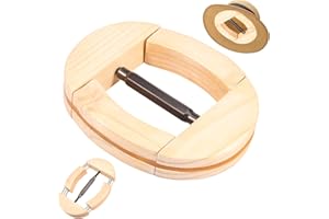 kaimenhong 4 Way Wood Cowboy Hat Stretcher, Stretcher Versatile Easy to Use Adjustable Baseball Hat Stretcher, Felt Ball Cap 