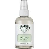 Mario Badescu Coconut Body Oil Enriched with Coconut Oil & Shea Butter | Lightweight Skin Care for Hydrating and Moisturizing After Shower Massage