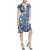Rachel Roy Womens Pierce High-Low Dress, Blue, 10