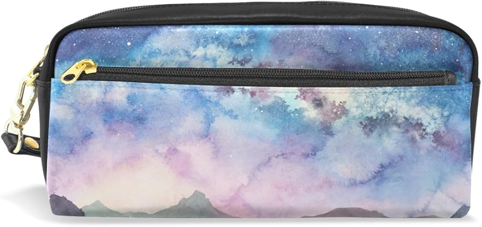 Amazon Mikyu ミクョ ペンケース かわいい 大容量 おしゃれ 高校生 ポーチ 化粧ポーチ ふでばこ 中学生 女子 多機能 Puレザー 筆箱 ペンポーチ 文房具 収納ケース 小物入れ 軽量 旅行 出張 プレゼント ペンケース 文房具 オフィス用品