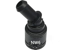 FEEDUN 7584820, NW6,41.5°,Coolant Hose Connector Adapter,Radiator Pipe Line Fitting for BMW,3 Series,F30,F31,5 Series,F10,F11,G30,7 Series,F22,X3,F15,X5,F25,X1,Engine Heater Hose Assembly Junction Repair Kit