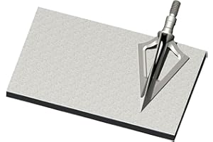G5 OUTDOORS G5 Flat Diamond Stone Broadhead Sharpener for all Montec Broadheads - Fine (1200) & rough (600) Diamond Sides, Nylon Case Included