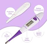 Easy@Home Ovulation Tracker Digital Basal Thermometer Purple DMT-3018 view 3