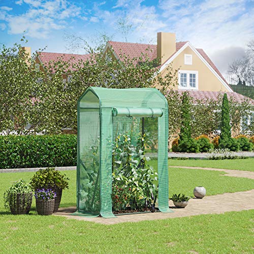Comprar SONGMICS - Invernadero, Invernadero con Entrada Enrollable