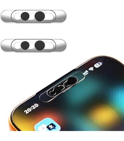 Angoily 3 Pcs Camera Privacy Sticker Phone Stickers Webcam Blocker Phone Camera Cover Laptop Camera Protection Webcam Cover Camera Case for Tablet Computer Aluminum Profile