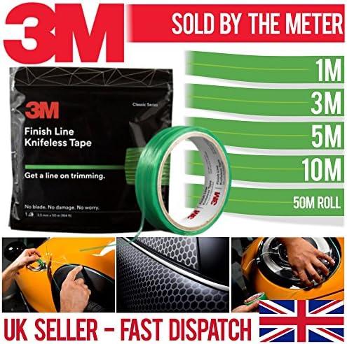 3M Kinfeless Tape. Vinyl Wrapping Cutting Tool. Wrap Decal (3 Meters)