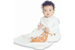 Wee Urban Cozy Basics 4 Season Baby Sleeping Bag, Natural Fox, Large 18-36m