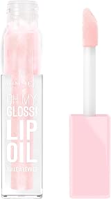 Rimmel Oh My Gloss Lip Oil 005 Pink Sugar Vegan Cruelty Free Hydrates