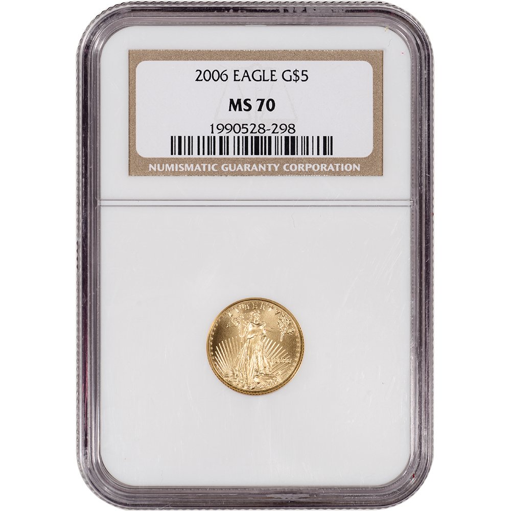 2006 American Gold Eagle 110 Oz Non Edge View Holder 5