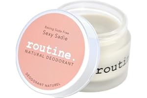 Routine Natural Deodorant|Sexy Sadie: Ylang Ylang, Sweet Orange, Vanilla & Cinnamon|Sensitive Skin Formula, Aluminum Free, Na