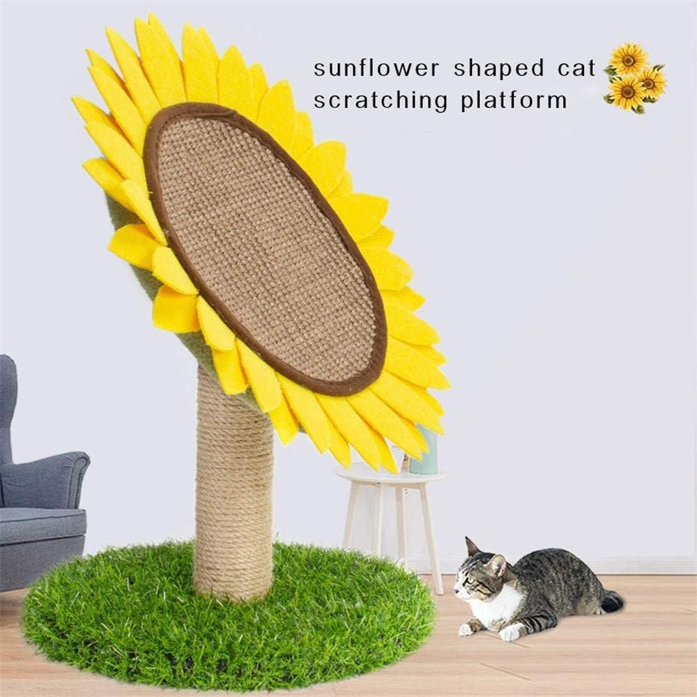 sunflower scratching post