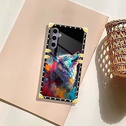 TAMEFOX Compatible with Samsung Galaxy S24 Case,Ink