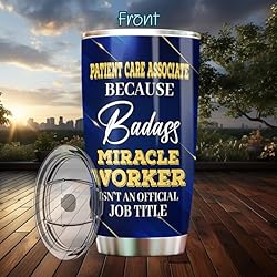 MONIZILUCKY Patient Care Associate Tumbler
