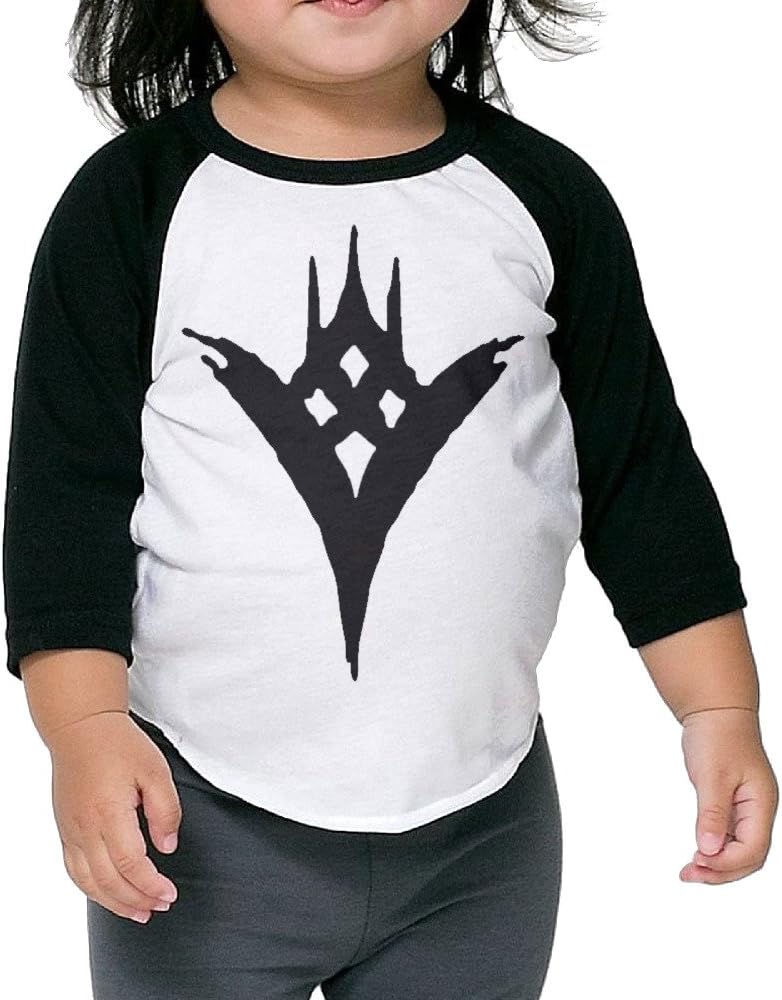The Taken King Logo Baby Boy Girl 3/4 Raglan T-shirt
