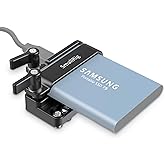 SMALLRIG Mount Bracket SSD Holder for Samsung T5 SSD with 1/4&rdquo;-20 Threads | Compatible Cage for BMPCC 4K &amp; 6K and for Z CAM, Compatible with Phone Cage for iPhone 15 Pro Max (NEW Version)