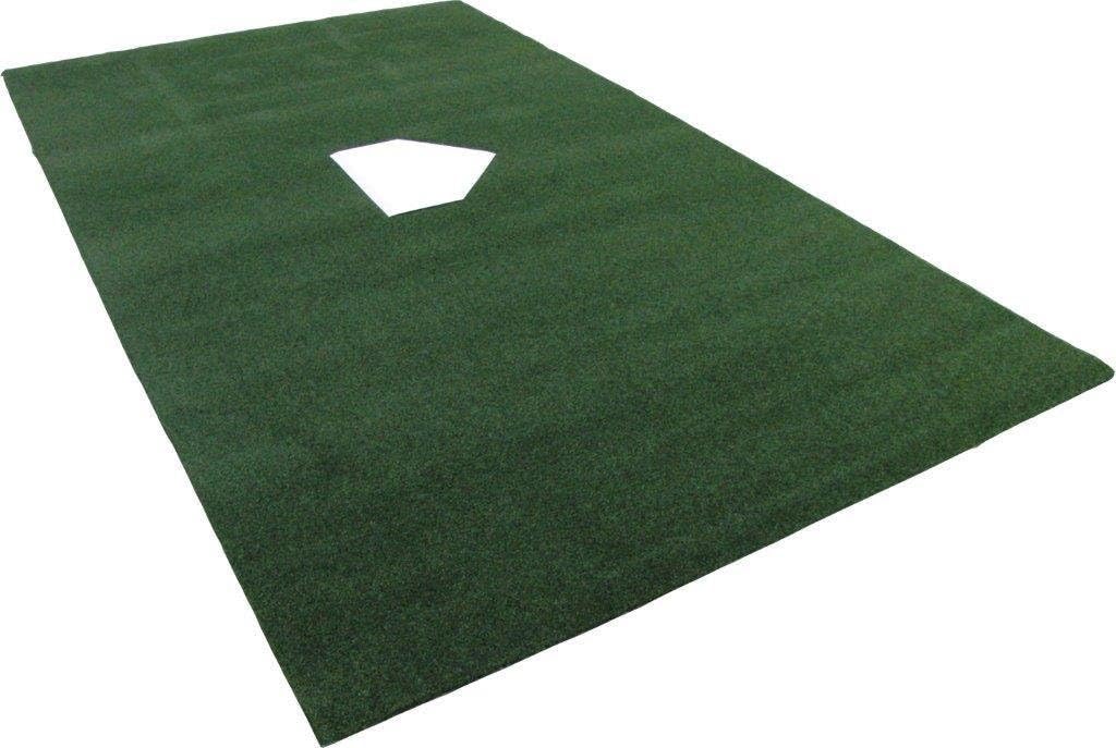 Premium 12' X 6' Softball/Baseball Hitting Mat No Lines